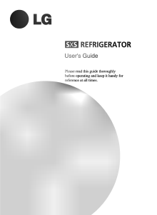 Manual LG GR-B207DVZA Fridge-Freezer