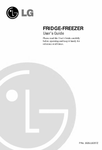 Manual LG GR-B218JUDA Fridge-Freezer