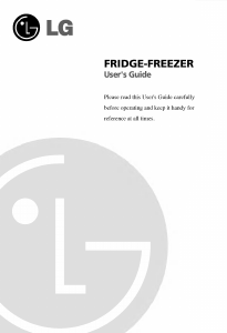 Manual LG GR-359SNQ Fridge-Freezer