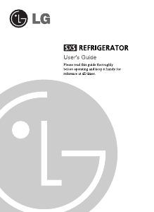 Manual LG GRB207TUJA Fridge-Freezer