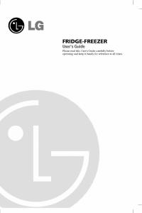 Manual LG GR-419BSCA Fridge-Freezer