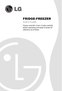 Manual LG GC-154SQW Fridge-Freezer