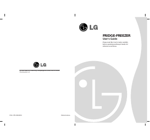 Handleiding LG GR-Q459BUCA Koel-vries combinatie