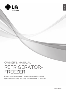 Manual LG GBF539NSQWB Fridge-Freezer