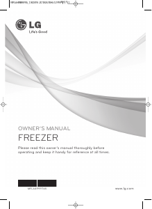 Manual LG GF5137AVHW1 Freezer
