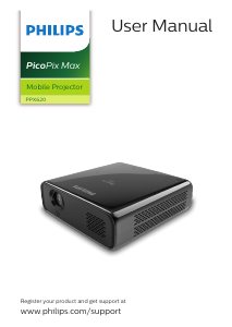 Manual Philips PPX620 PicoPix Max Projector