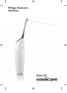 Rokasgrāmata Philips HX8261 Sonicare AirFloss Mutes skalotājs