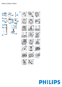 Manual Philips HP6361 Hair Clipper
