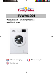 Mode d’emploi Everglades EVWM1004 Lave-linge