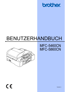 Bedienungsanleitung Brother MFC-5860CN Multifunktionsdrucker