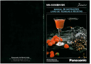 Manual Panasonic NN-5556BK Micro-onda