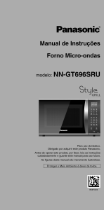 Manual Panasonic NN-GT696SRU Micro-onda