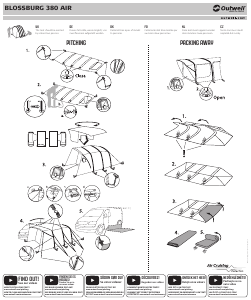 Handleiding Outwell Blossburg 380 Air Tent