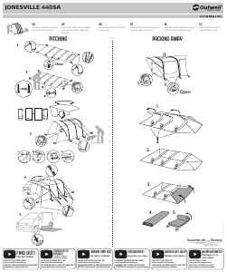 Manual Outwell Jonesville 440SA Tent