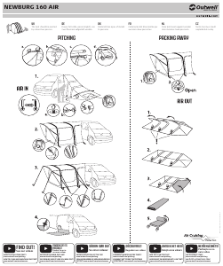 Manual Outwell Newburg 160 Air Tent