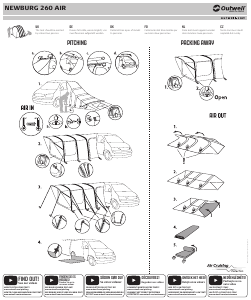 Manual Outwell Newburg 260 Air Tent