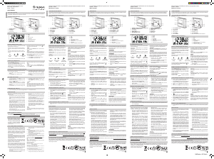 Manual de uso Oregon TW223 Despertador