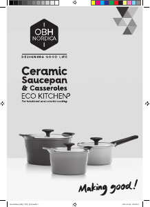 Käyttöohje OBH Nordica 8138 Eco Kitchen Pannu