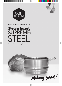 Manual OBH Nordica 8310 Supreme Steel Pan