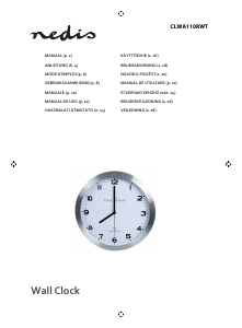 Manual Nedis CLWA110RWT Clock