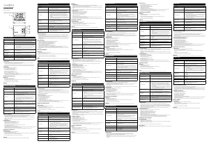 Kullanım kılavuzu Nedis CLDK002SR Alarm saati