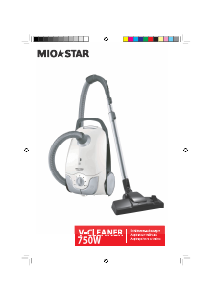 Mode d’emploi Mio Star V-Cleaner 750W Aspirateur