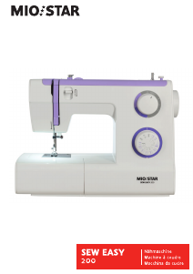 Manuale Mio Star Sew Easy 200 Macchina per cucire