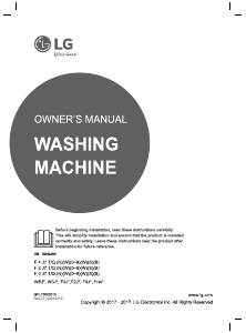 Handleiding LG F4J7TN8S Wasmachine