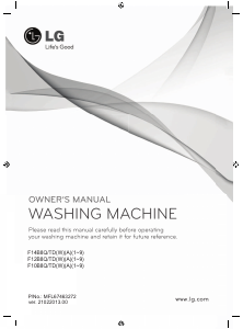 Manual LG F12B8QDA Washing Machine