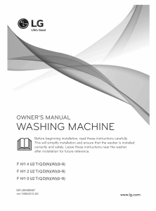 Handleiding LG F14U2TDN5 Wasmachine