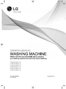 Manual LG F1289TD Washing Machine