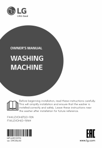 Manual LG FH4U2VDH2N Washing Machine