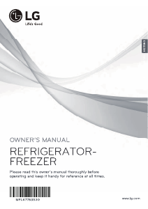 Manual LG GBF548GVDZH Fridge-Freezer