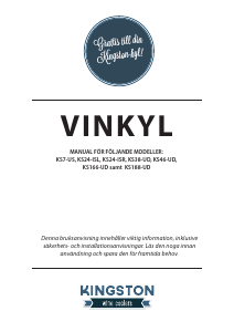 Bruksanvisning Kingston KS24-ISL Vinkyl