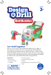 Manual Educational Insights Design & Drill Bolt Buddies Pick-it-up truck