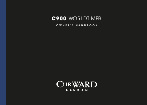 Handleiding Christopher Ward C900 Worldtimer Horloge