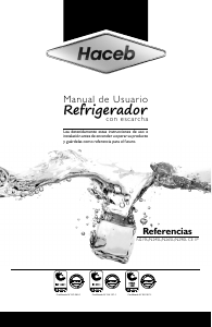 Manual de uso Haceb Arezzo 245 L CE 1P DA TI Refrigerador