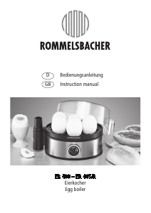 Handleiding Rommelsbacher ER 405/R Eierkoker