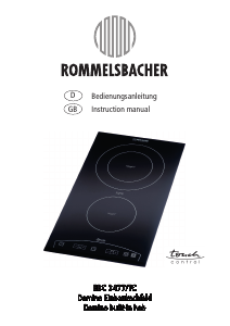 Bedienungsanleitung Rommelsbacher EBC 3477/TC Kochfeld