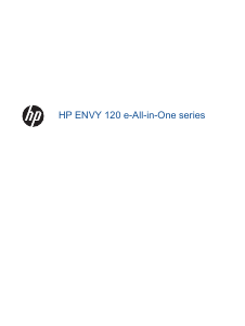 Bedienungsanleitung HP Envy 120 e Multifunktionsdrucker