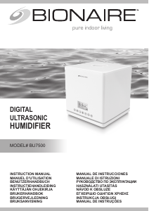 Mode d’emploi Bionaire BU7500 Humidificateur