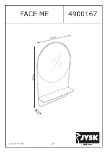 Bruksanvisning JYSK Face Me Spegel
