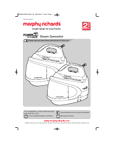 Handleiding Morphy Richards 42223 Power Steam Elite Strijkijzer