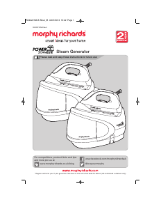 Bruksanvisning Morphy Richards 42223 Power Steam Elite Strykjärn