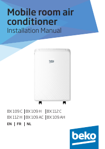 Manual BEKO BX 109AH Air Conditioner