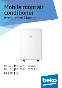 Mode d’emploi BEKO BX 109C Climatiseur