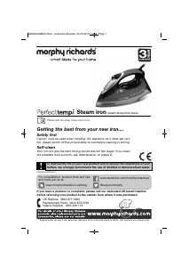 Manual Morphy Richards 300002 Perfect Temp Iron