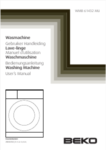 Bedienungsanleitung BEKO WMB 61422 MU Waschmaschine