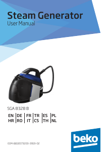 Manual BEKO SGA 8328B Fier de călcat