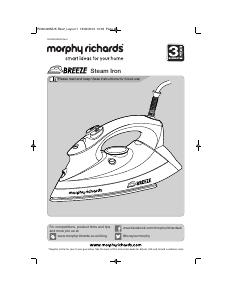 Manual Morphy Richards 300202 Breeze Iron